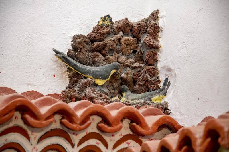 La calle de los mil colores en Valle Los Nueve