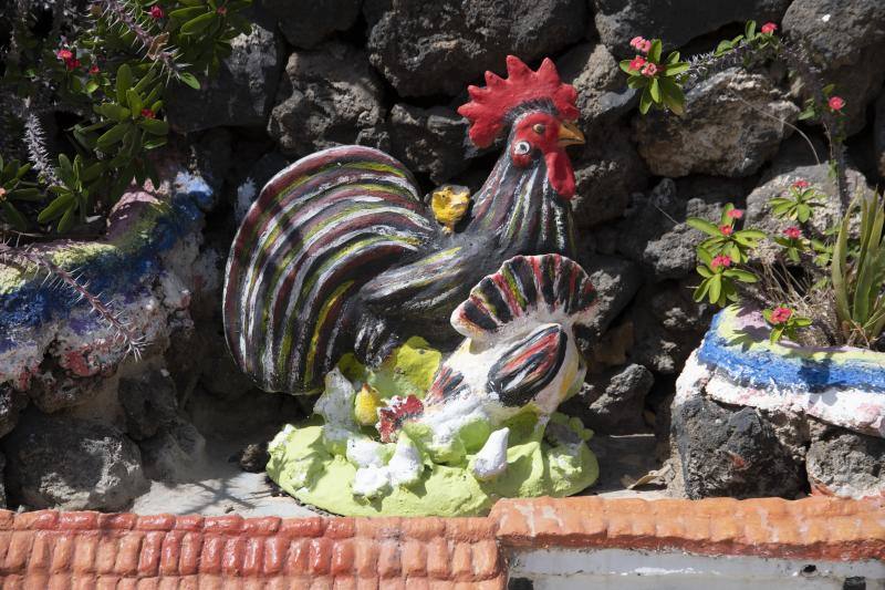 La calle de los mil colores en Valle Los Nueve