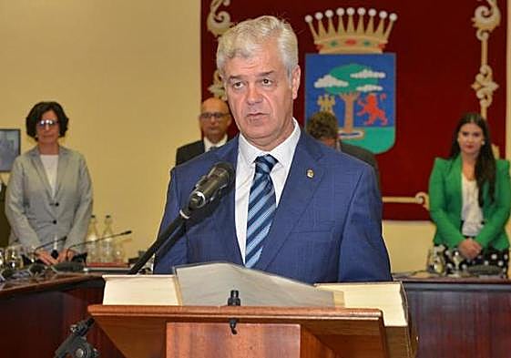 Alpidio, presidente del Cabildo de El Hierro, en una foto de archivo.