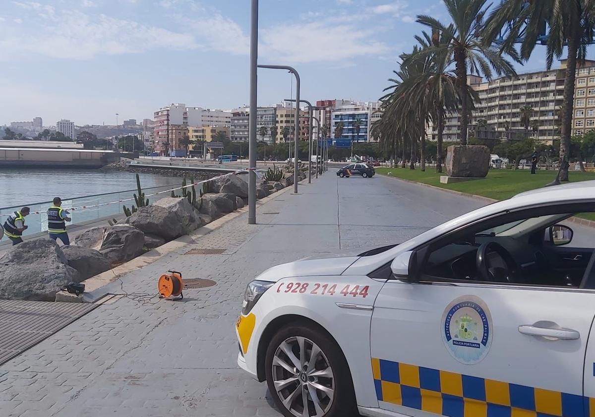 Imagen principal - Detonan un barreno olvidado en el Frente Marítimo