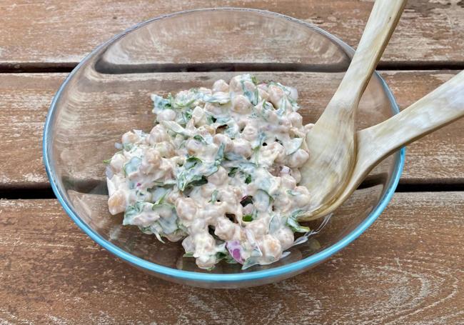 Ensalada de garbanzos