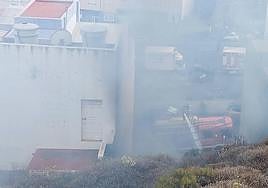 Sofocan un incendio cerca de la prisión de Salto del Negro