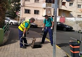 Imagen de archivo de una actuación de control en Las Rehoyas.