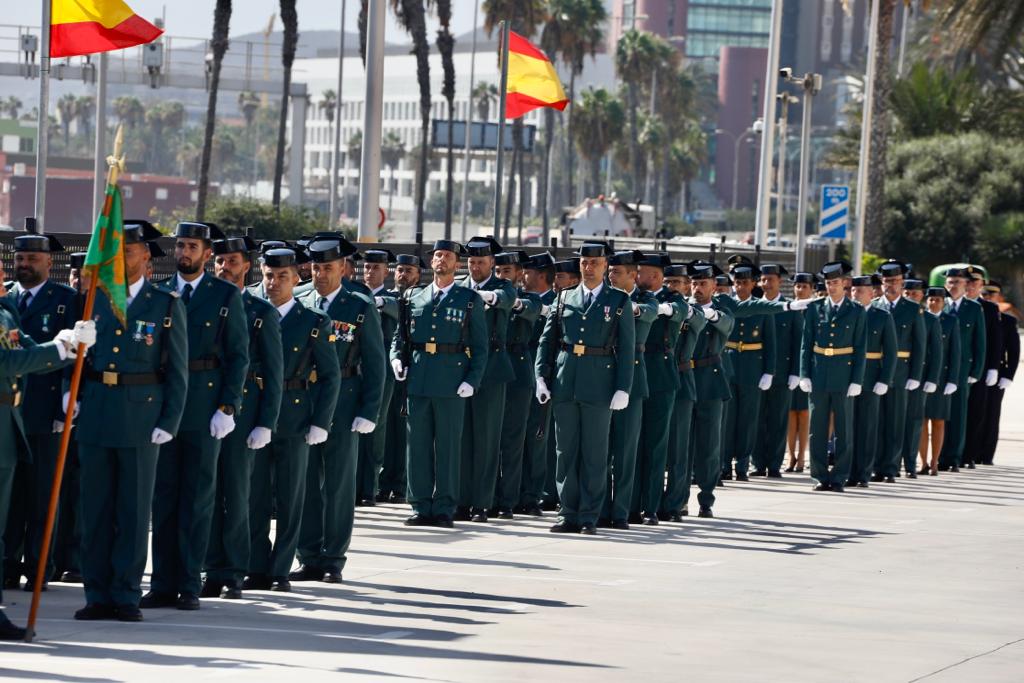 El acto de la Guardia Civil en honor a su patrona, en imágenes