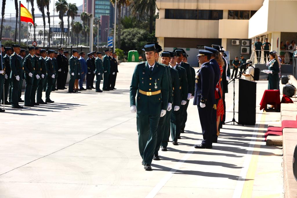 El acto de la Guardia Civil en honor a su patrona, en imágenes