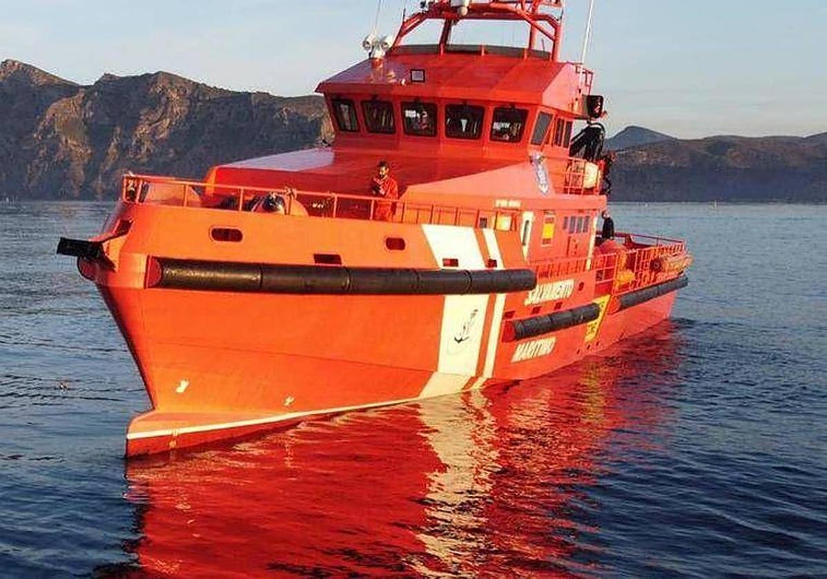 Imagen de archivo de la Guardamar Caliope que opera en la zona SAR de Canarias.