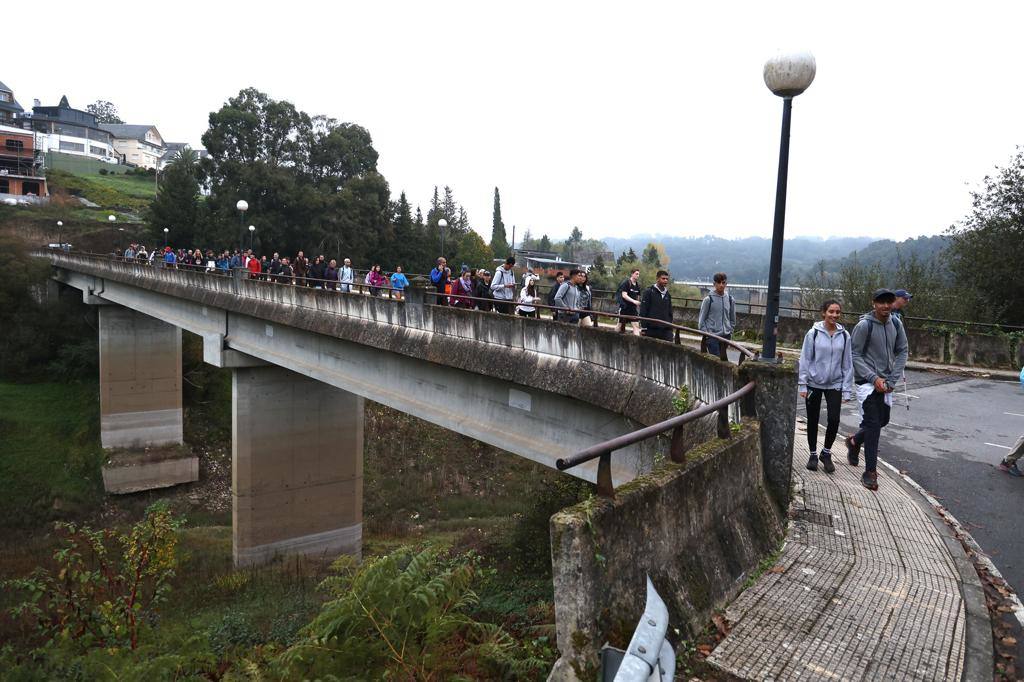 La tercera etapa del Camino de Los Valores-Caminando contra el cáncer, en imágenes