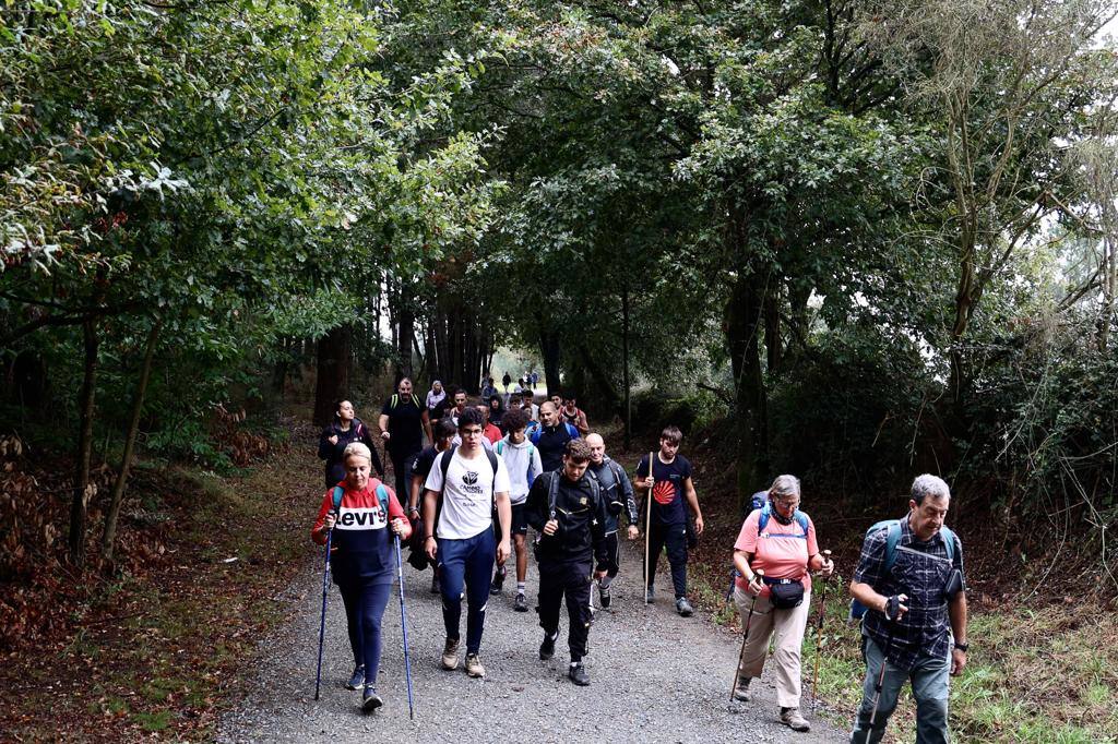 La tercera etapa del Camino de Los Valores-Caminando contra el cáncer, en imágenes