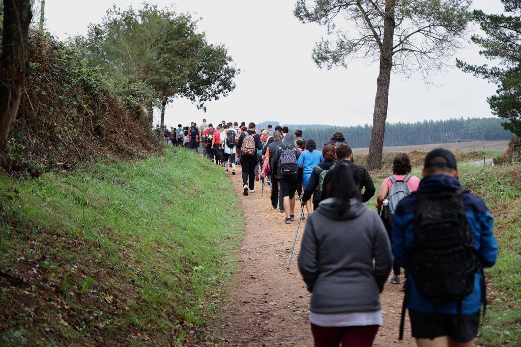 La tercera etapa del Camino de Los Valores-Caminando contra el cáncer, en imágenes