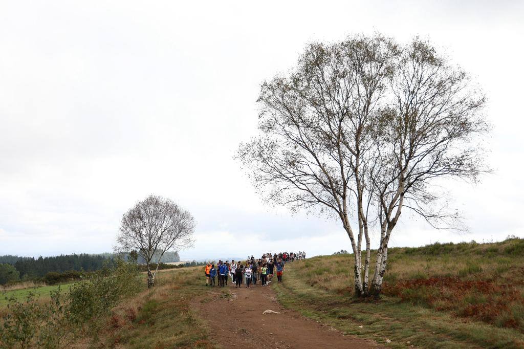 La tercera etapa del Camino de Los Valores-Caminando contra el cáncer, en imágenes