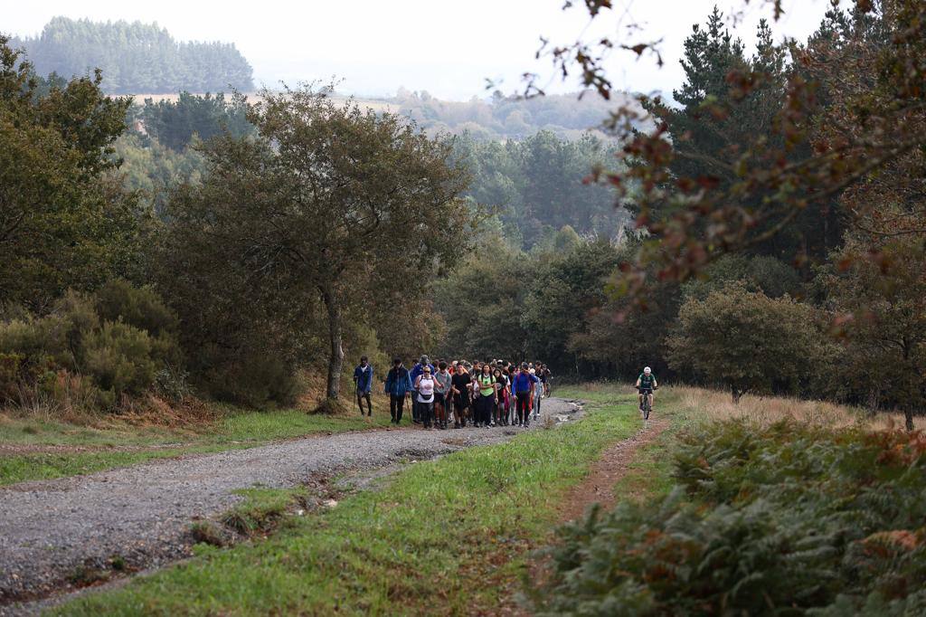La tercera etapa del Camino de Los Valores-Caminando contra el cáncer, en imágenes