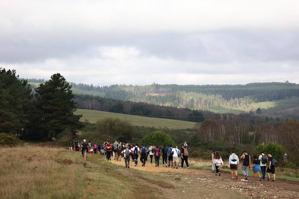 La tercera etapa del Camino de Los Valores-Caminando contra el cáncer, en imágenes