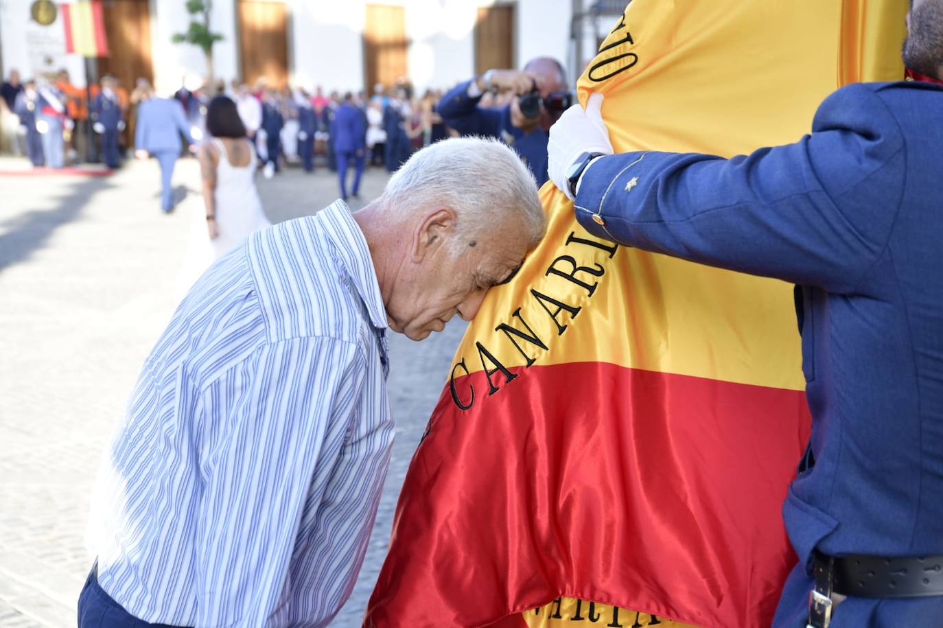 Jura de bandera en Teror, en imágenes