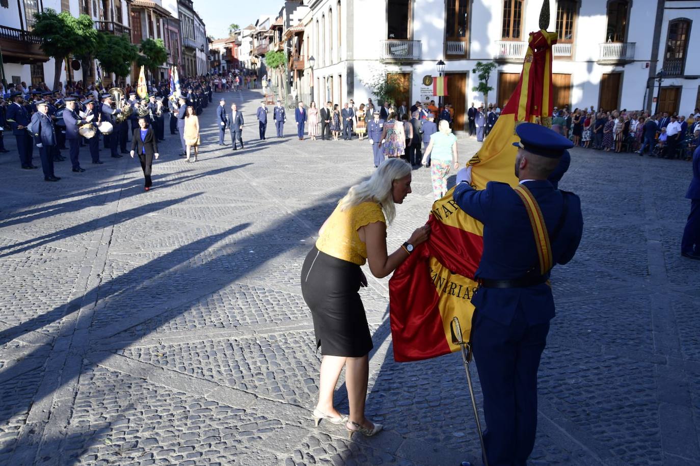 Jura de bandera en Teror, en imágenes
