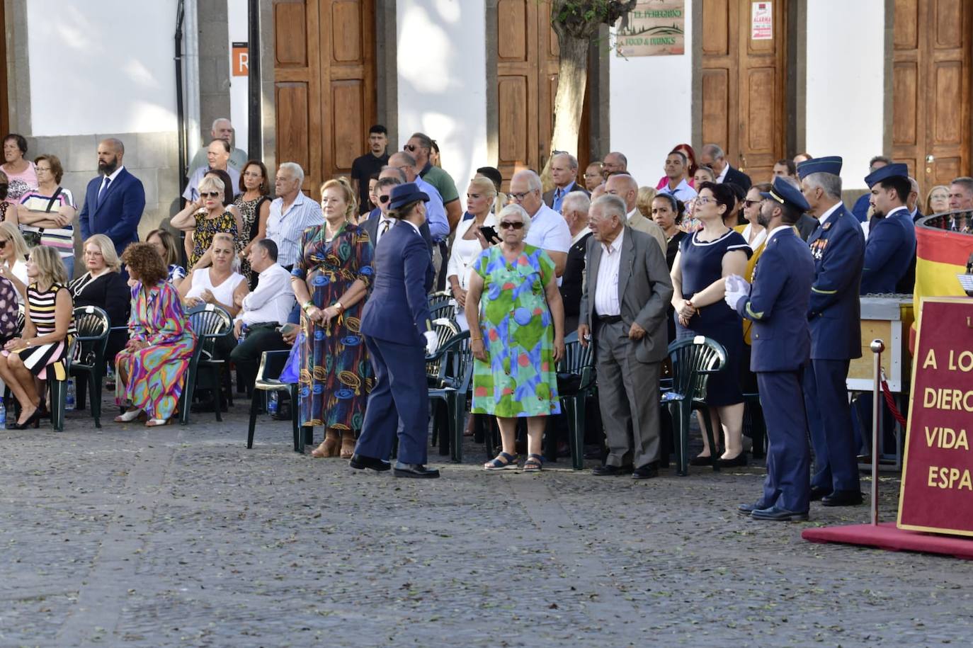 Jura de bandera en Teror, en imágenes