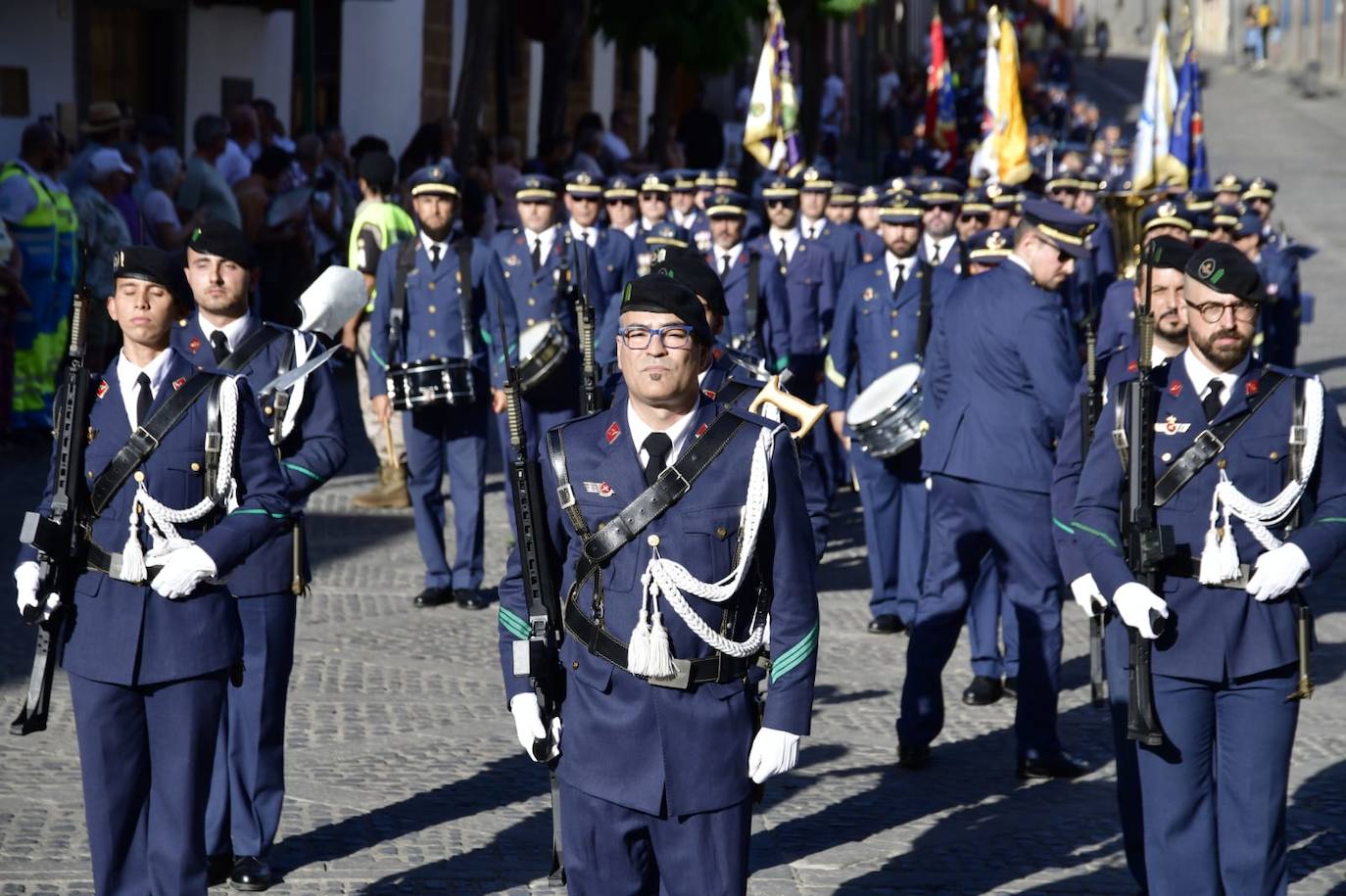 Jura de bandera en Teror, en imágenes