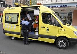 El SUC fue activado de inmediato para socorrer a la accidentada.