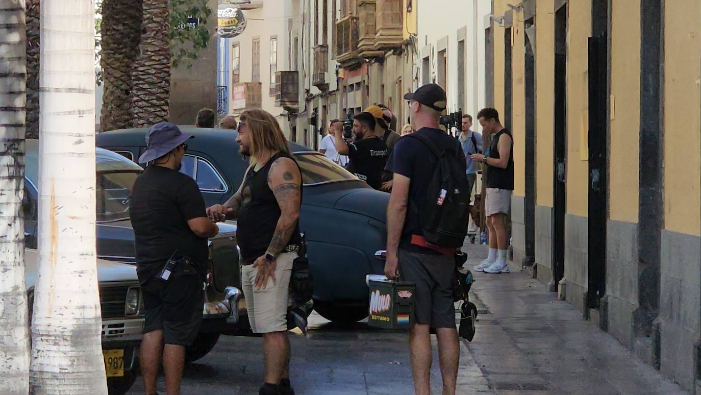 La Plaza de Las Ranas se transforma en plató de cine