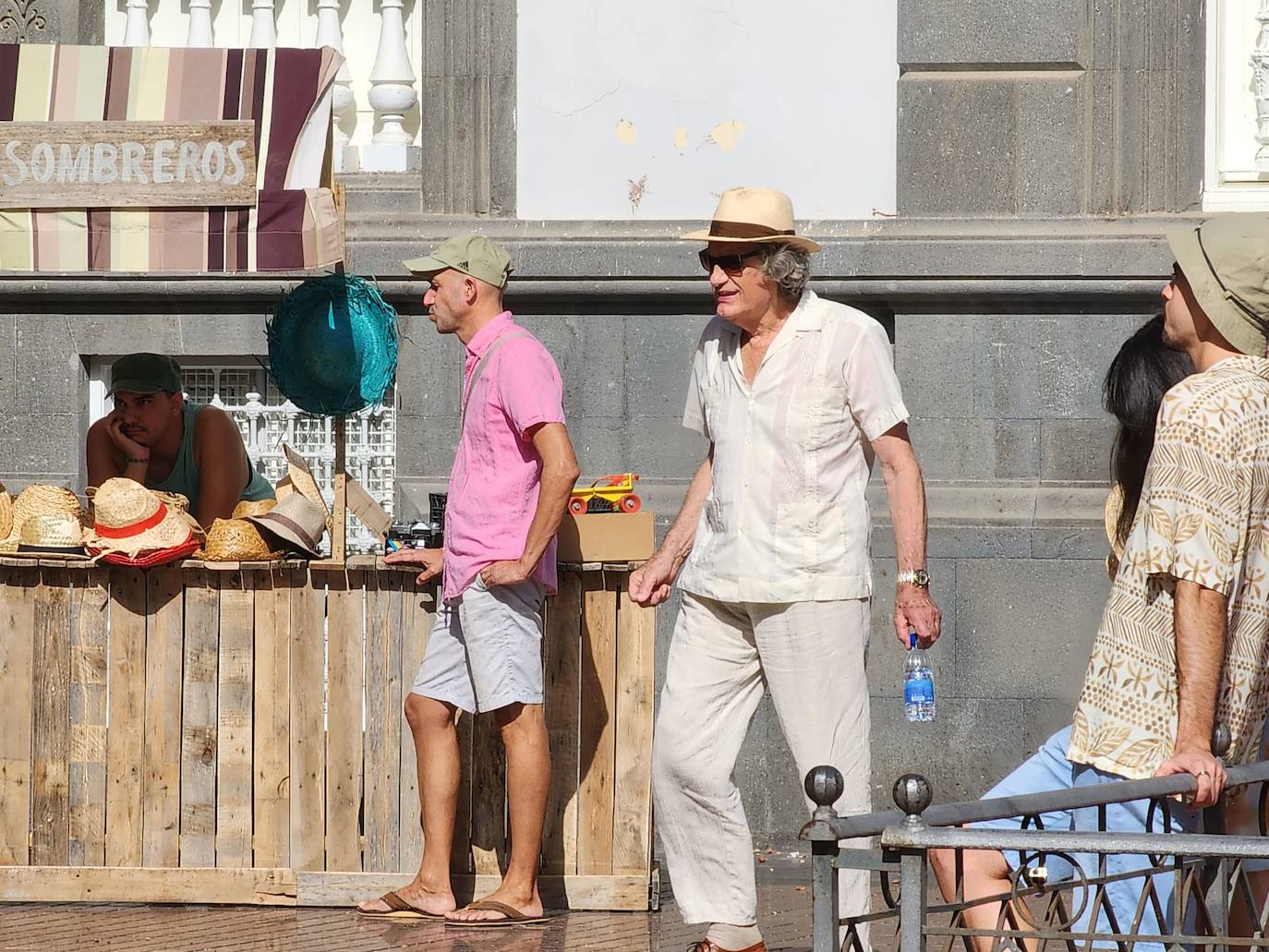 La Plaza de Las Ranas se transforma en plató de cine