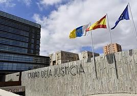 Imagen de archivo de la Ciudad de la Justicia de la capital grancanaria.