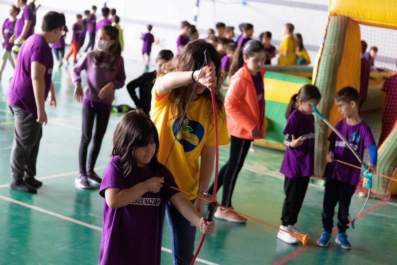 Imagen secundaria 1 - Comienza la tercera edición de la Liga Saludable de Plátano de Canarias en los colegios
