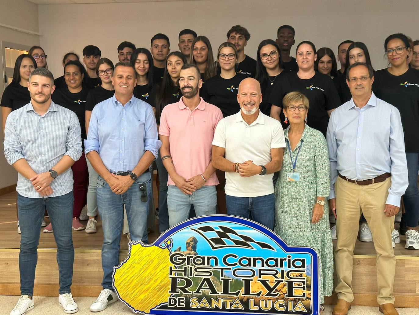 Durante la presentación.