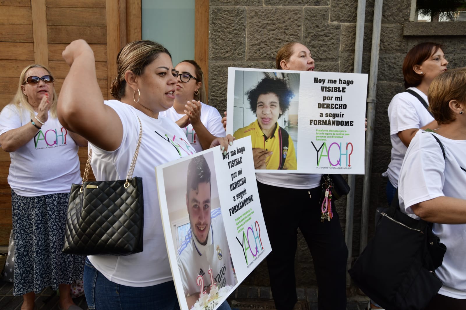 Concentración de la plataforma &#039;Y ahora, ¿qué hacemos?&#039;