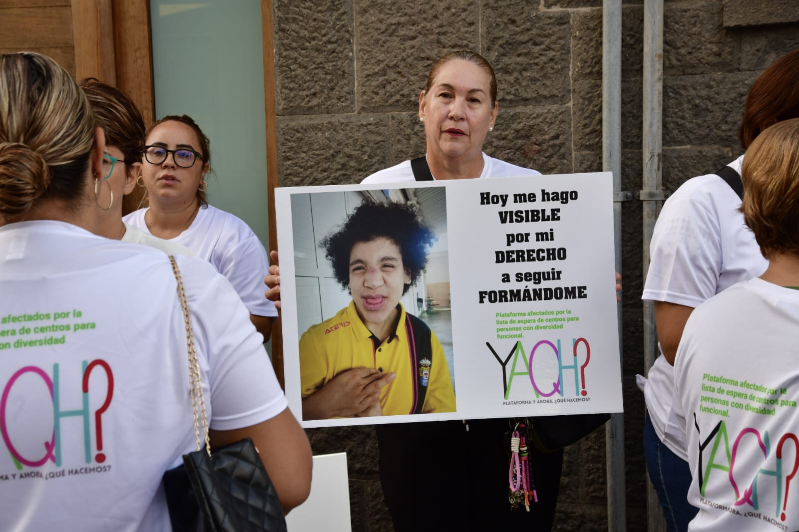 Concentración de la plataforma &#039;Y ahora, ¿qué hacemos?&#039;