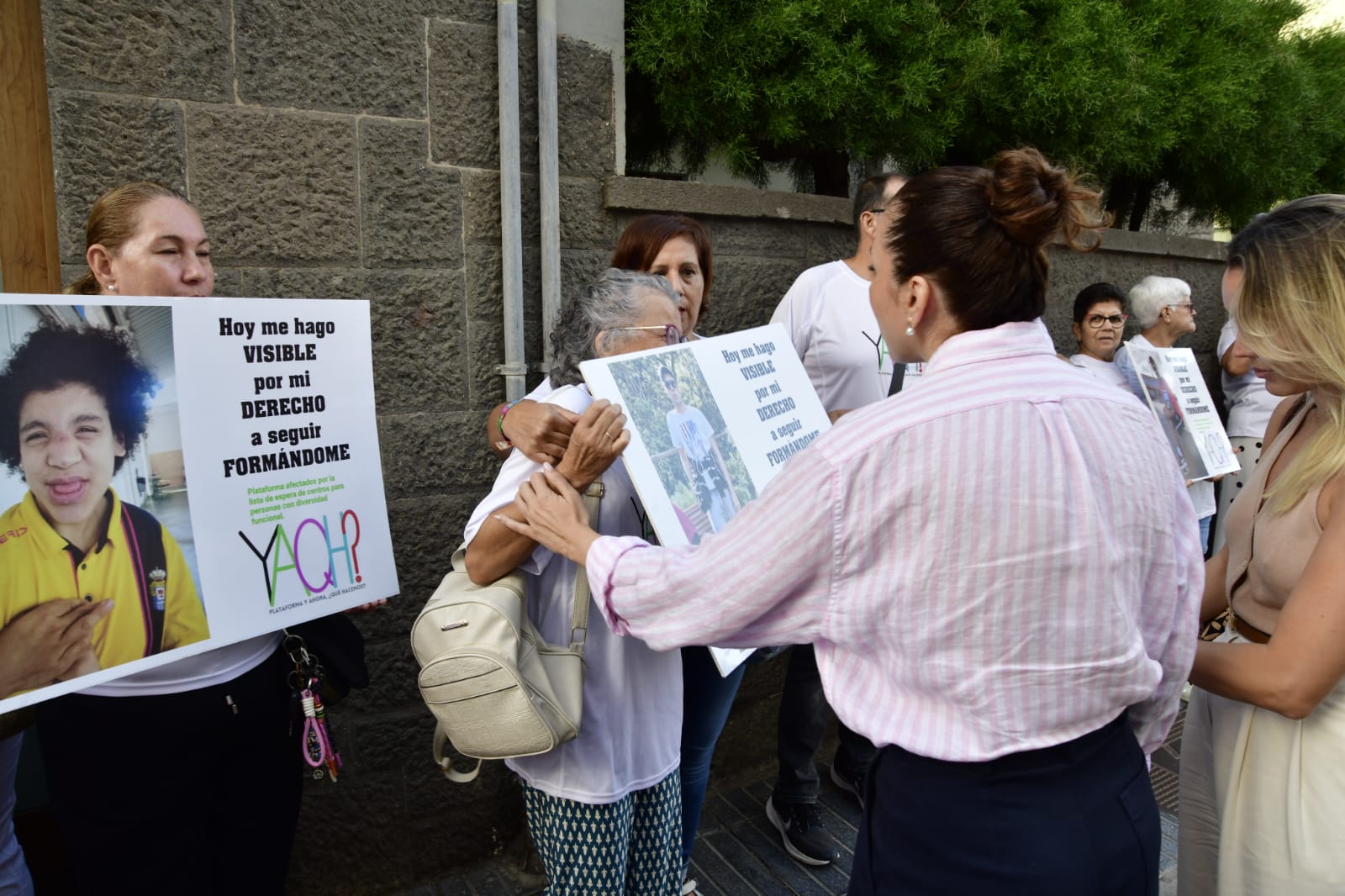 Concentración de la plataforma &#039;Y ahora, ¿qué hacemos?&#039;