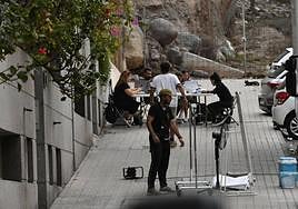 El rodaje de la serie 'The Paradise', en imágenes