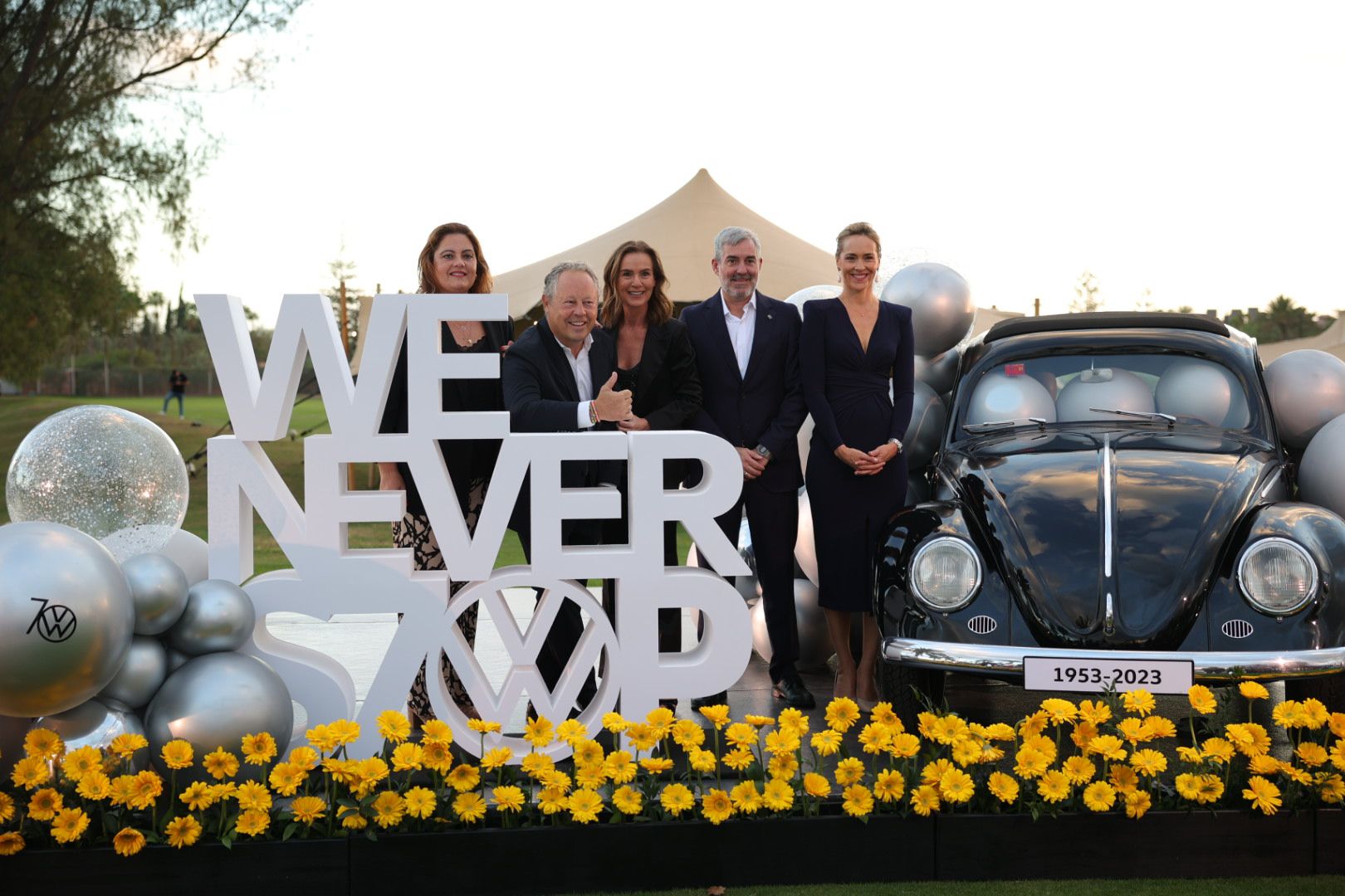 Luz, elegancia y color en la gran fiesta de VolksWagen