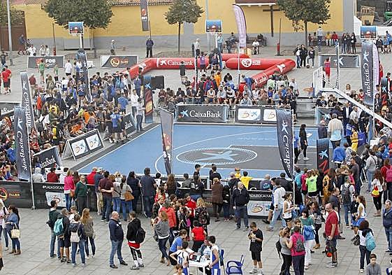 Plaza 3x3 CaixaBank.