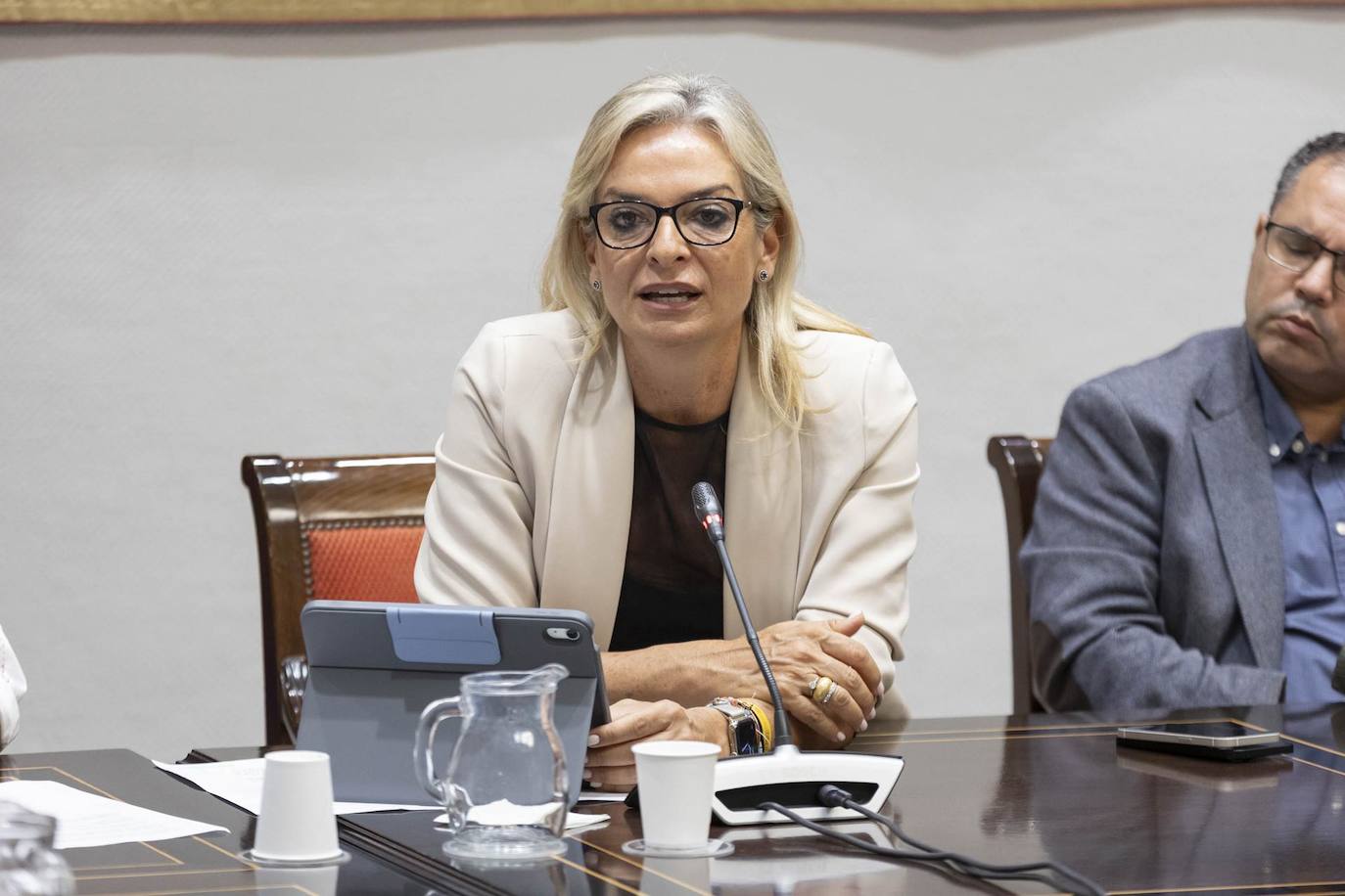 La consejera de Sanidad, Esther Monzón.