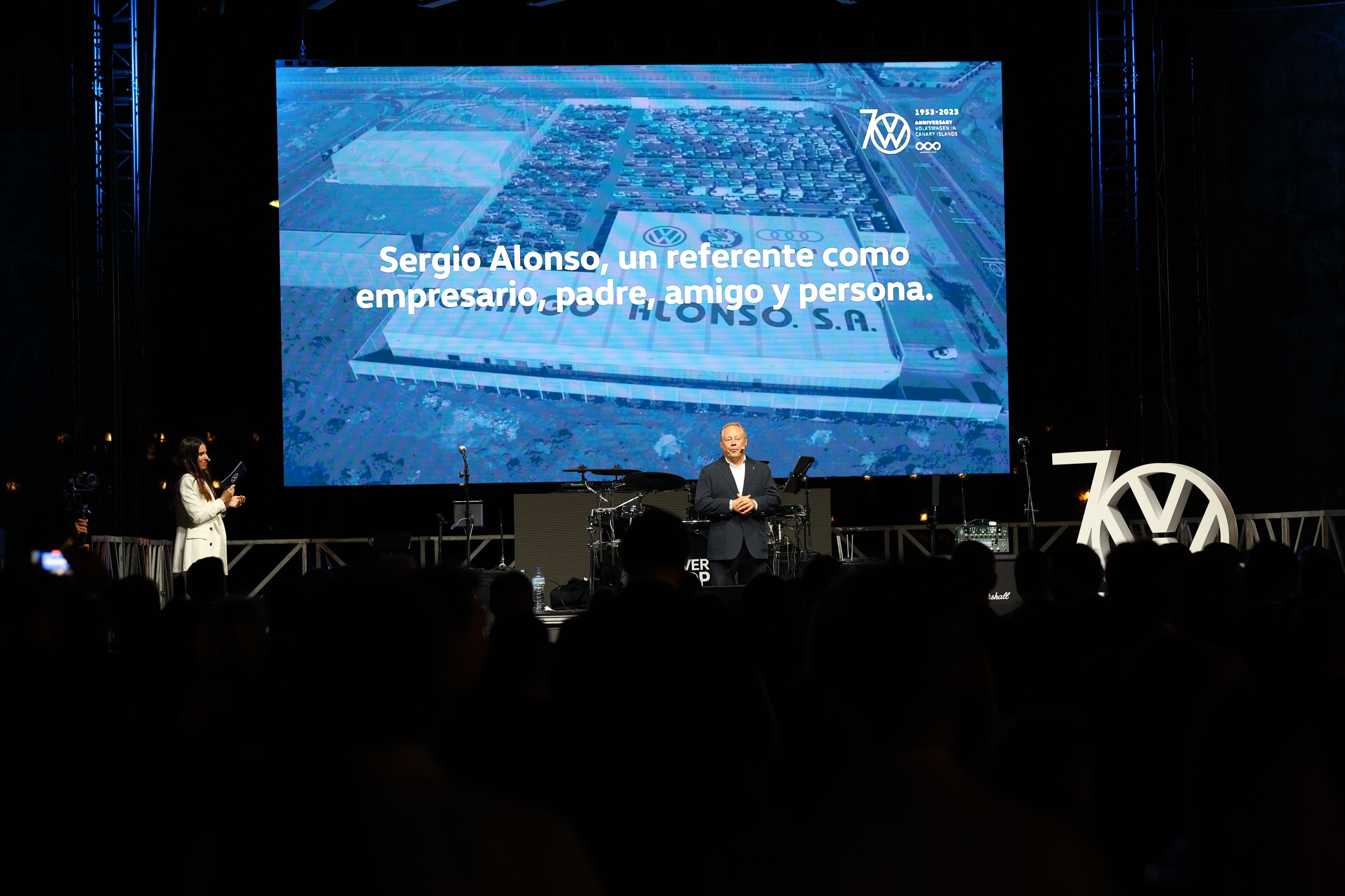 Luz, elegancia y color en la gran fiesta de VolksWagen