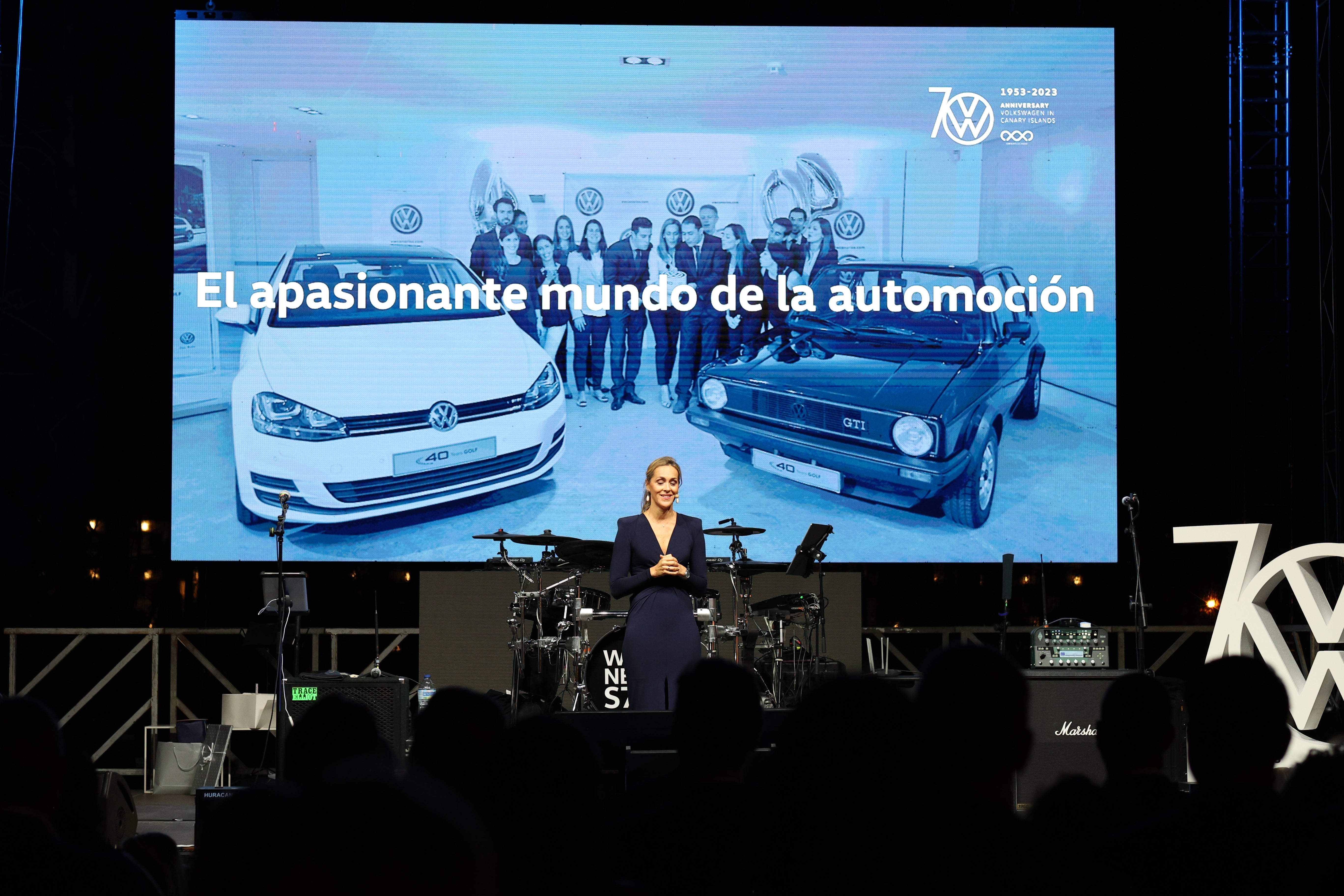 Luz, elegancia y color en la gran fiesta de VolksWagen