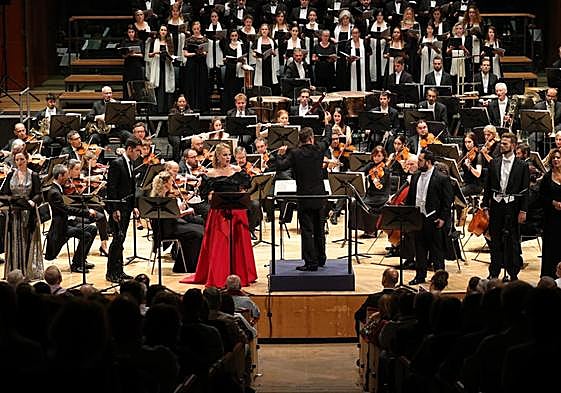 La zarzuela 'Luisa Fernanda' estuvo a la altura de las expectativas.