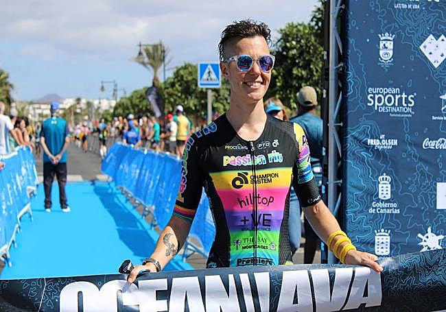 Lydia Dant, ganadora de Media Distancia.