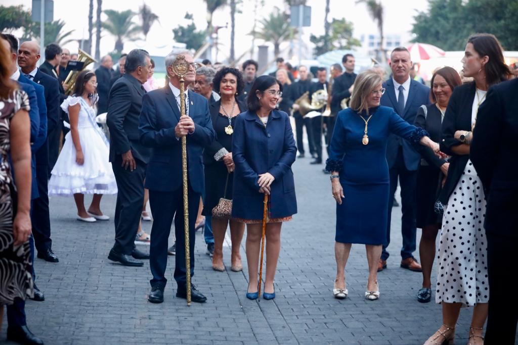 La procesión de La Naval, en imágenes