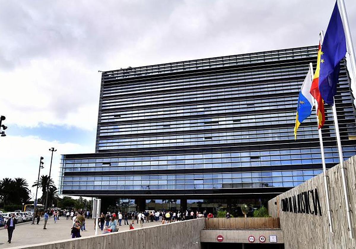 Edificio de la ciudad de la justicia.