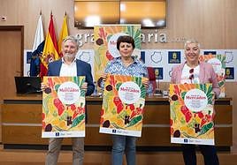 Ramón Redondo, Minerva Alonso y Auxi Ojeda, en la presentación de la iniciativa.
