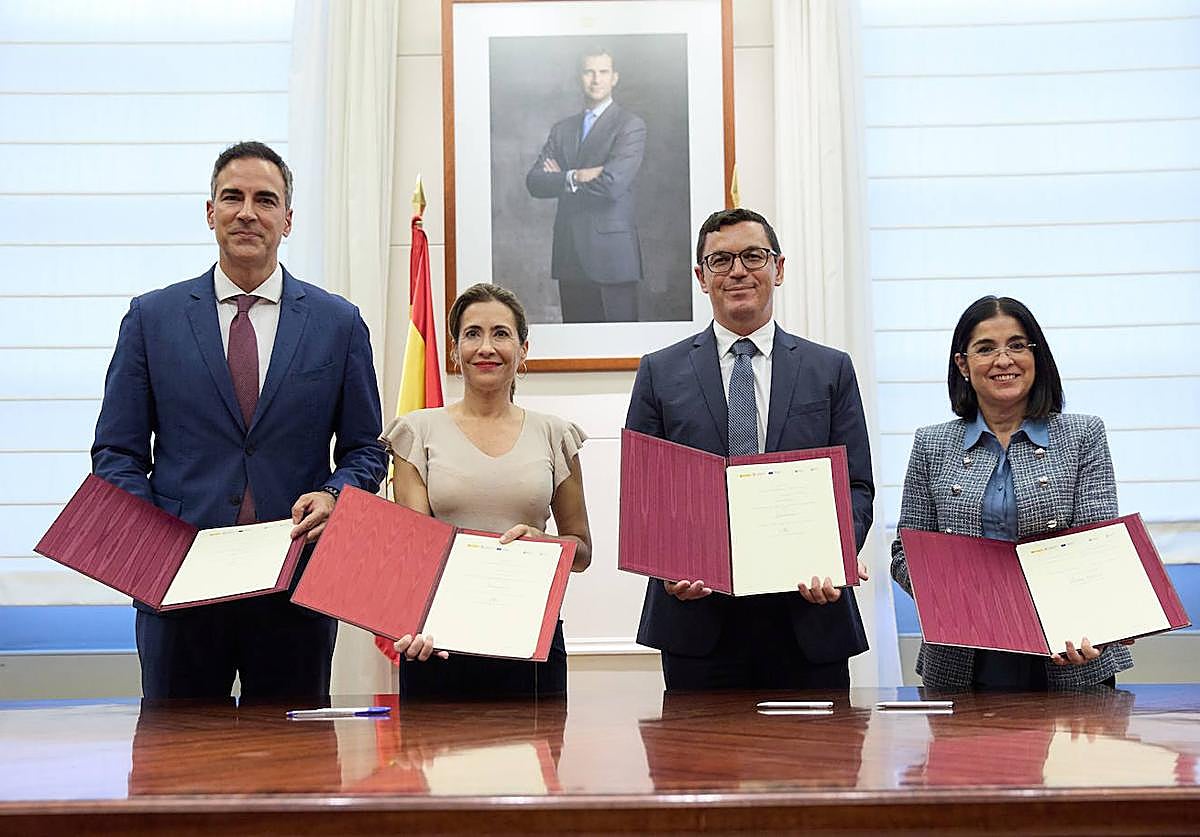 Un acuerdo a tres bandas rehabilitará 614 viviendas en La Isleta y Jinámar