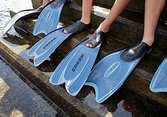 Imagen de una de las actividades del FotoSub escolar, el pasado año.