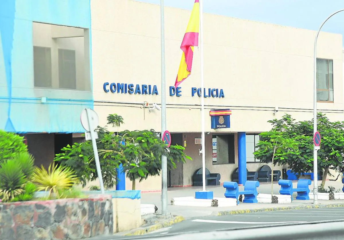 Imagen de archivo de las dependencias de la Policía Nacional de Maspalomas.