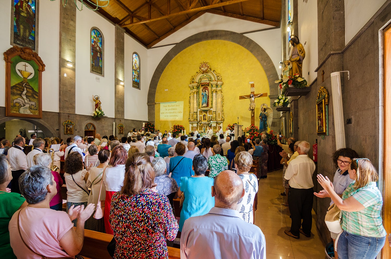 Santa Lucía de Tirajana honra a su copatrón, a San Rafael