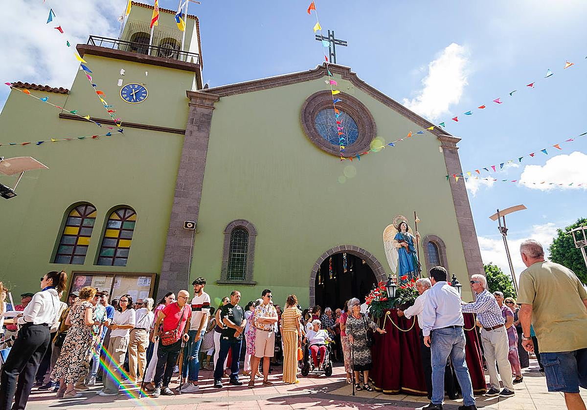 Santa Lucía de Tirajana honra a su copatrón, a San Rafael