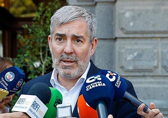 Fernando Clavijo, presidente de Canarias.