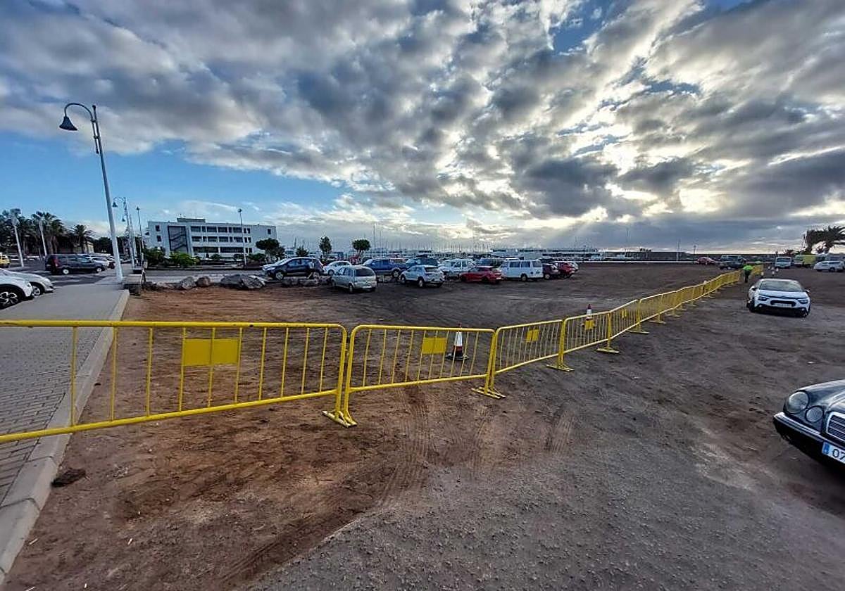 Adecuación del solar de Ginory.