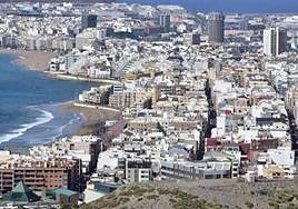Imagen de la capital grancanaria.