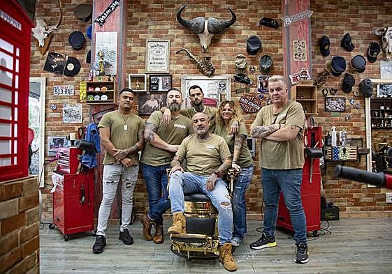 Rubén Menéndez, Raquel Calvo, Hernán Hernández, Fernando Quintana, Gabriel Hernández y Alexis Cutiño.