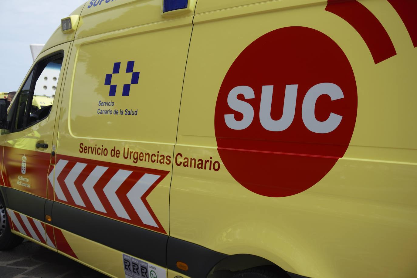 Imagen de archivo de una ambulancia del SUC.